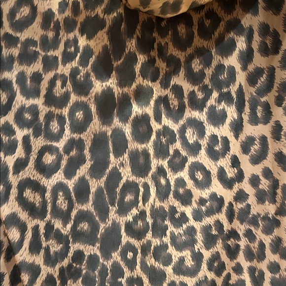 Via Spiga Animal Print Trench Coat - Picture 5 of 8